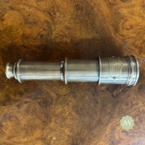 Antique Style Brass Extendable Telescope Lifestyle