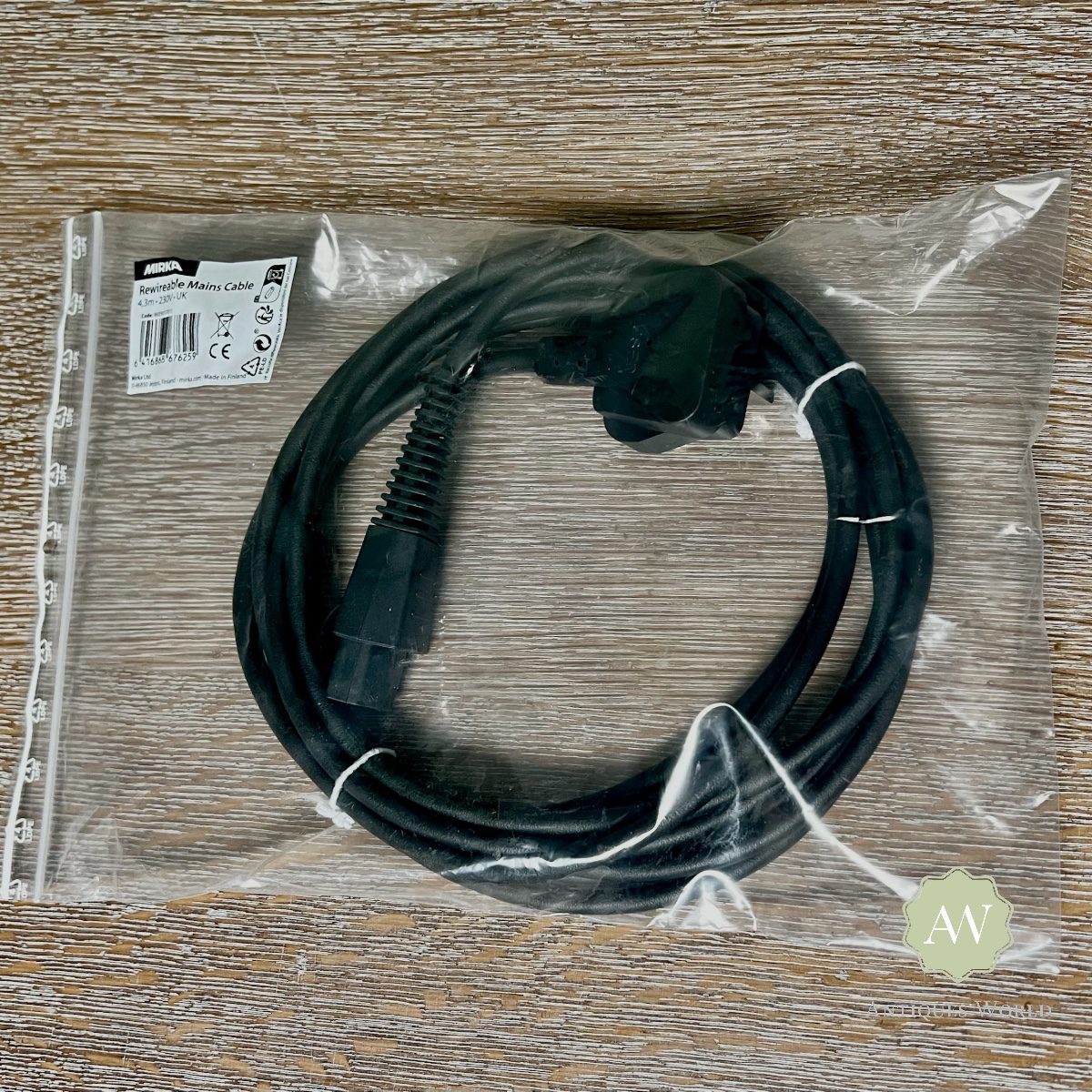 Mirka DEROS Rewireable Mains Cable 3 Mirka DEROS Rewireable Mains Cable