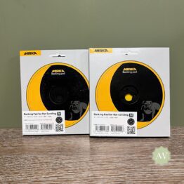 Mirka Deros Backing Pad | 125mm or 150mm