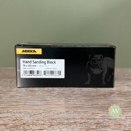 Mirka Sanding Block 70x125mm Grip 13H Grey